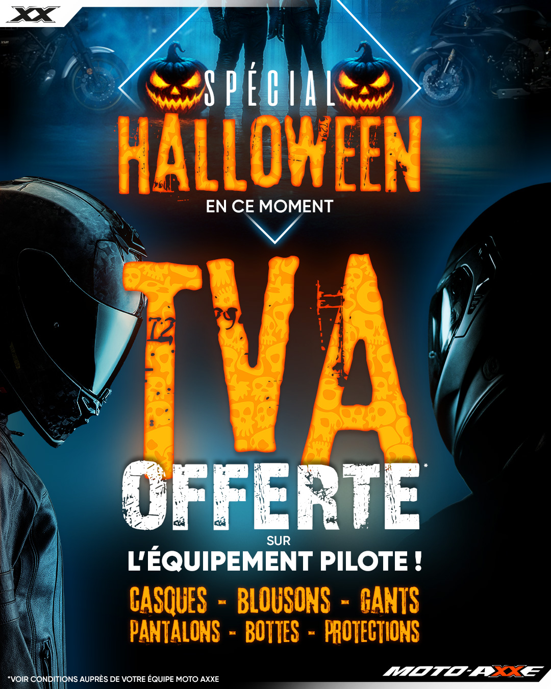 HALLOWEEN : TVA OFFERT