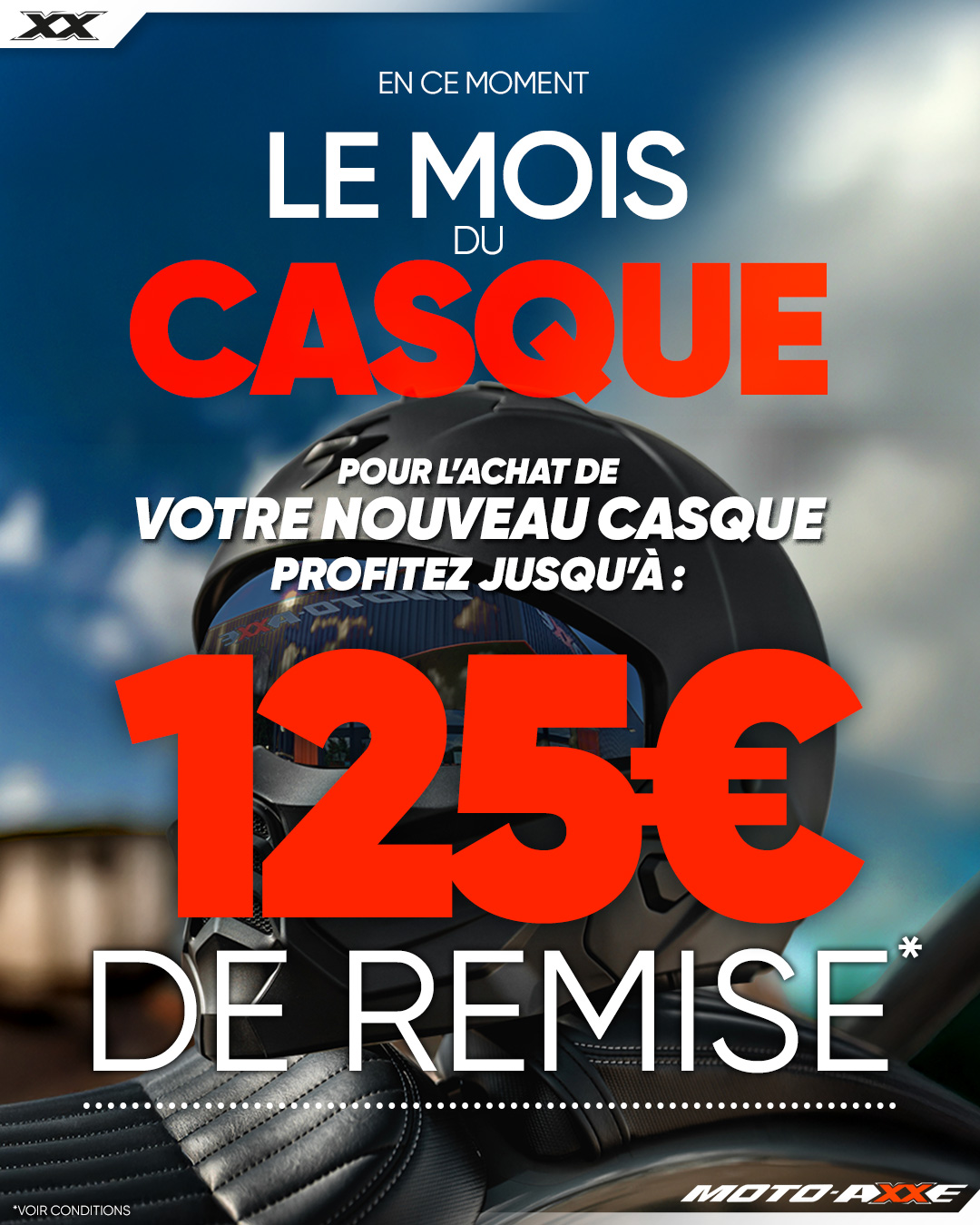 Le Mois du Casque débarque chez Moto Axxe Le Mans ! 