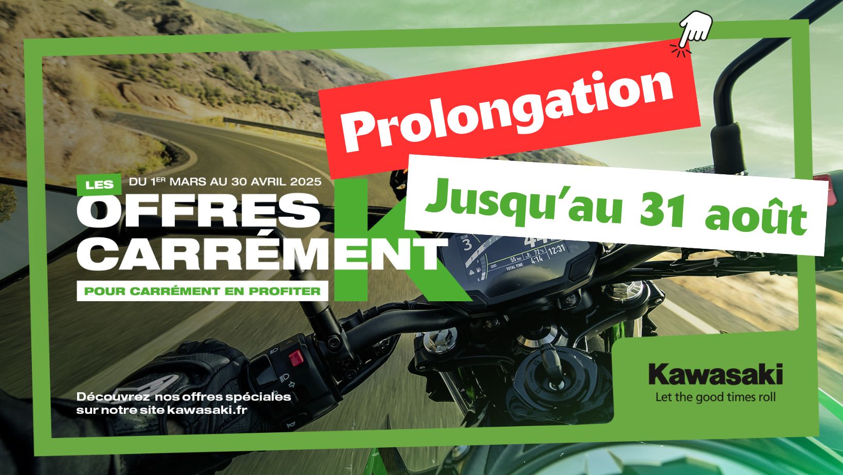Prolongation des offres carrément K !