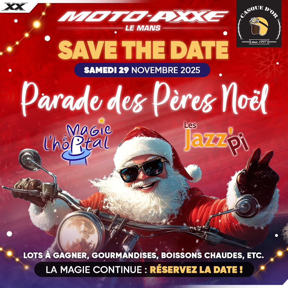 SAVE THE DATE : PARADE DES PERES NOËL