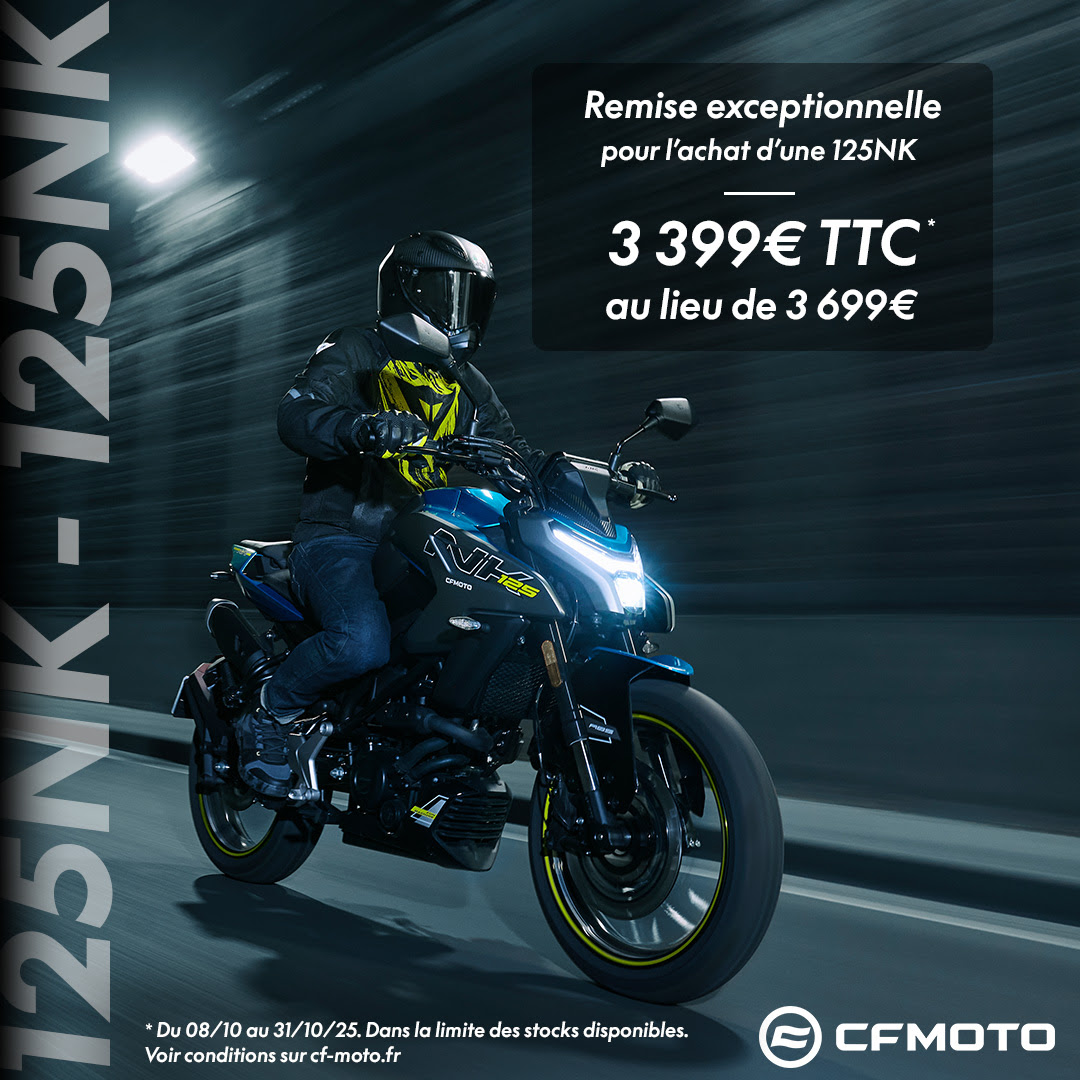 Offre exceptionnelle sur la 125 NK !